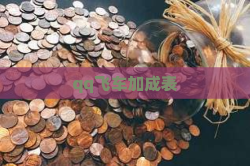 qq飞车加成表